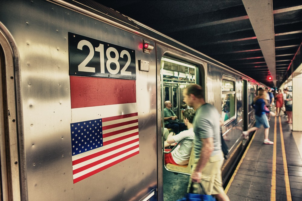Wagon nowojorskiego metra, USA, fot. shutterstock.com